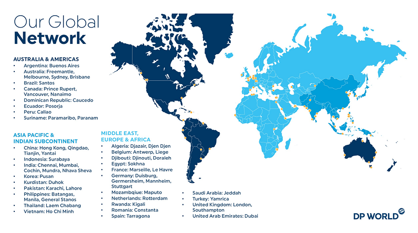 Dp World Location Map Zip Code Map: Dp World Location Map